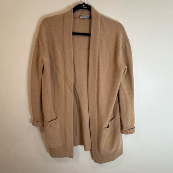 Vince Sweaters - Vince Camel Open Front Knit Cardigan Sweater Size S